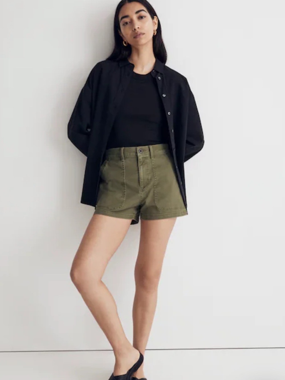 Madewell The Perfect Vintage Military Shorts